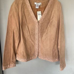 Coldwater Creek Women's Tan Blazer
